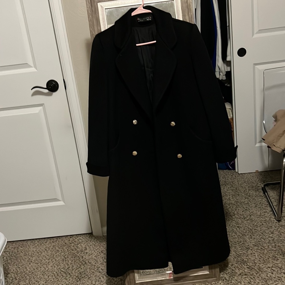 Vintage ALORNA By Forstmann Wool Blend Coat